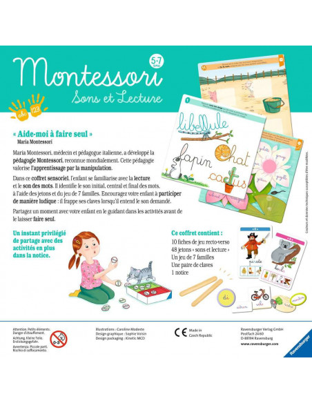 MONTESSORI - SONS ET LECTURE