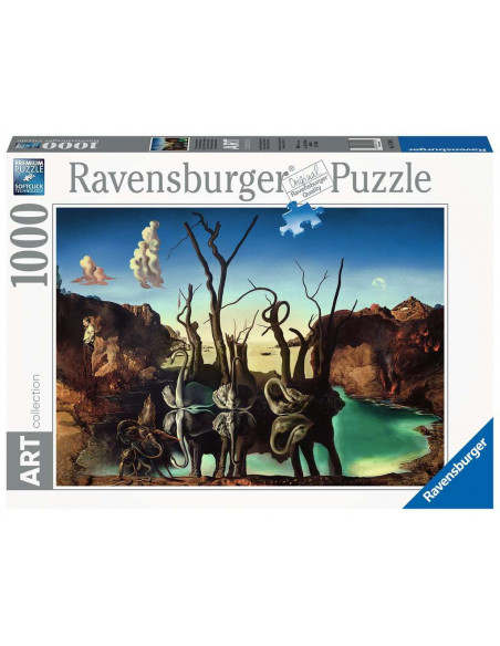 RAVENSBURGER - PUZZLE CYGNES DALI 1000P