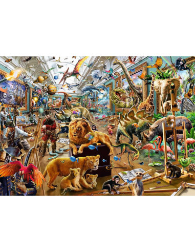 RAVENSBURGER - PUZZLE LE MUSEE VIVANT 1000P