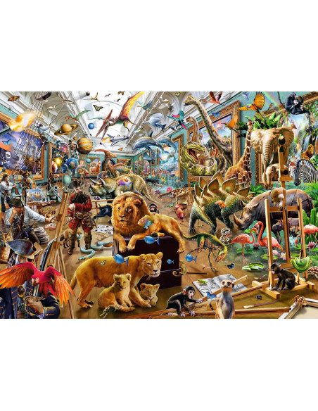 RAVENSBURGER - PUZZLE LE MUSEE VIVANT 1000P