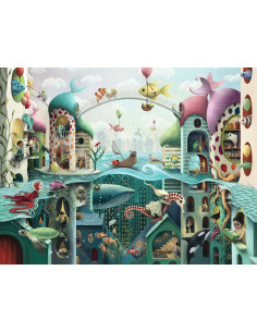 Puzzle Poissons Demelsa H - 2000 pièces Ravensburger 2