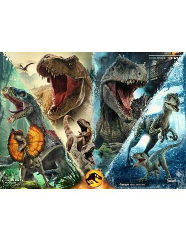 RAVENSBURGER - PUZZLE  XXL DINO JURASSIC WORLD 3 100P