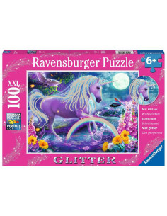 RAVENSBURGER PUZZLE XXL - LICORNE PAILLETTE 100P