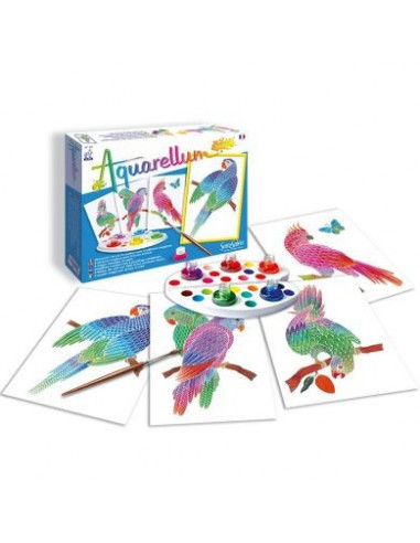 AQUARELLUM JUNIOR "Perroquets"