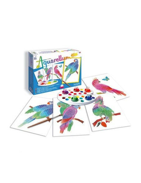 AQUARELLUM JUNIOR "Perroquets"