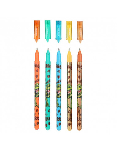 DINO WORLD SET DE CRAYONS GEL
