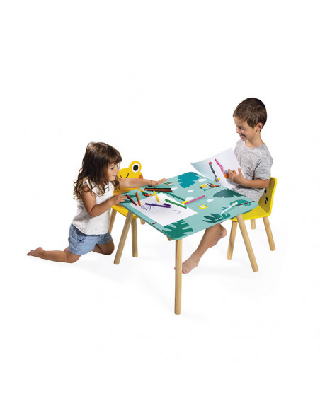 Mobilier tropical - table et chaises - tropik