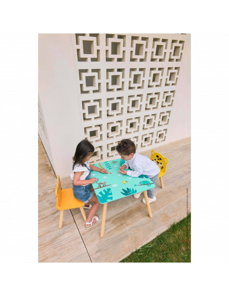 Mobilier tropical - table et chaises - tropik