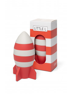 Little l - fusee rouge et blanc