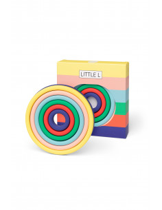 Little l - cercles couleurs vives