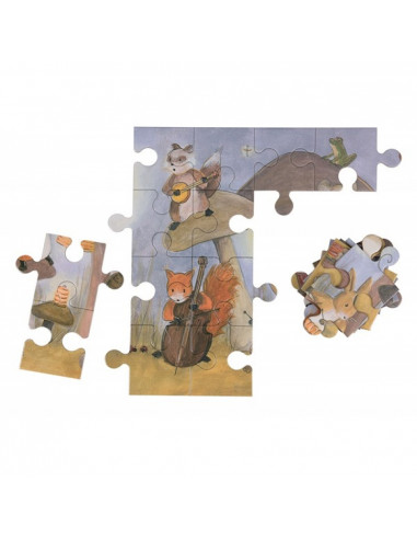 PUZZLE MUSICIENS 40PCS