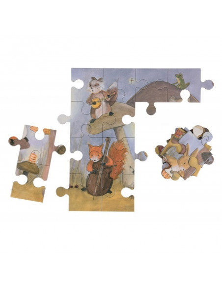 PUZZLE MUSICIENS 40PCS