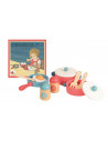 SET DE CASSEROLES EN BOIS