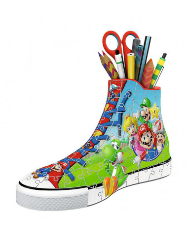 RAVENSBURGER - PUZZLE  3D SNEAKER SUPER MARIO