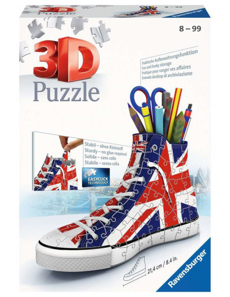 RAVENSBURGER - PUZZLE SNEAKER UNION JACK 108P