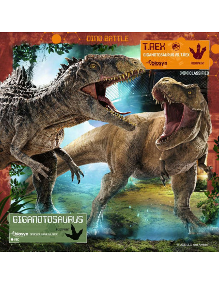 RAVENSBURGER - PUZZLE  T-REX JURASSIC WORLD 3X49P