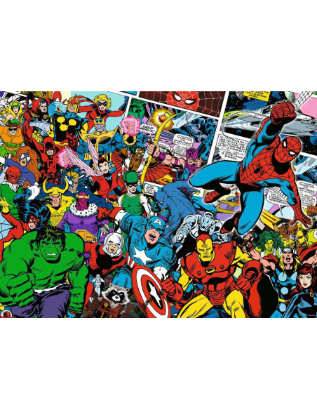 RAVENSBURGER PUZZLE CHALLENGE MARVEL 1000P