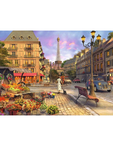 RAVENSBURGER PUZZLE PARIS D'AUTREFOIS 1500P