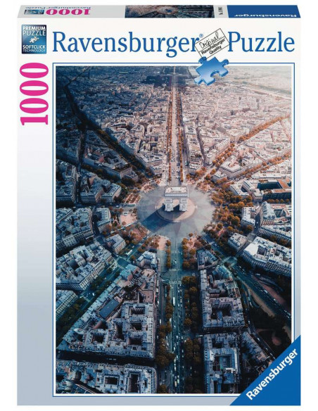 RAVENSBURGER PUZZLE PARIS VUE D'EN HAUT 1000P