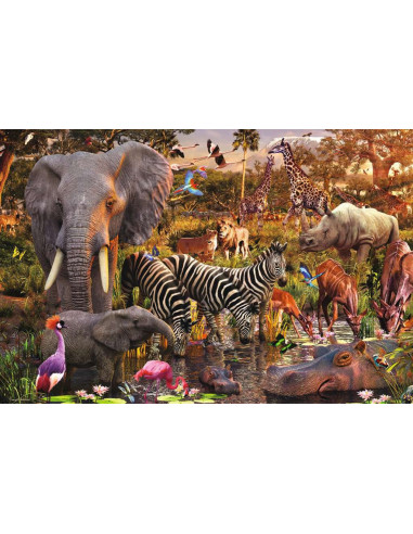 ravensburger - puzzle  Anim.contin.afric.3000p