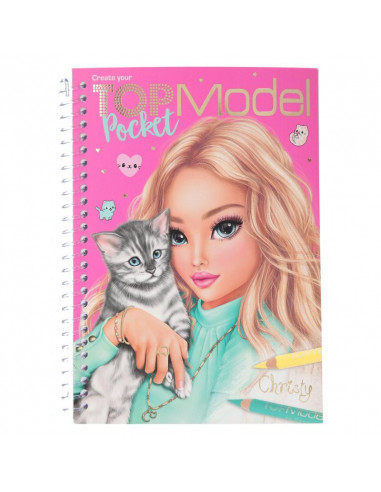 TOPMODEL ALBUM A COLORIER DE POCHE