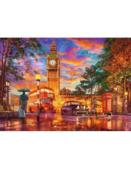 ravensburger - puzzle  P. Square Londres 1000p