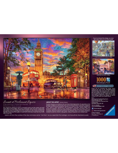 ravensburger - puzzle  P. Square Londres 1000p