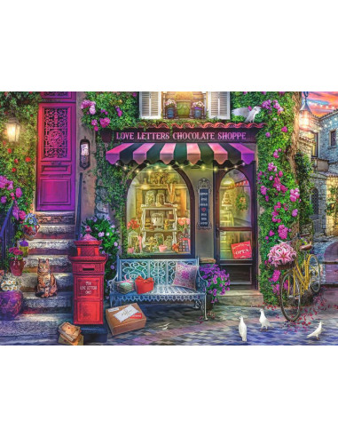 ravensburger - puzzle  Chocolaterie 1500p