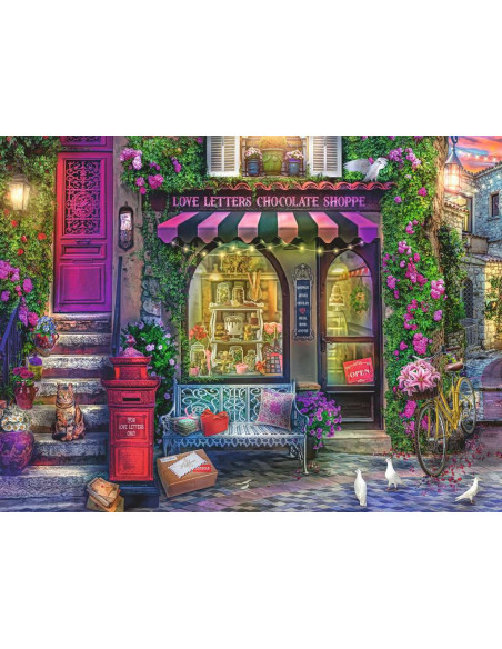 ravensburger - puzzle  Chocolaterie 1500p