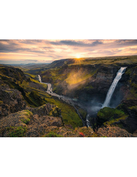 ravensburger - puzzle  Highlights Islande 1000p