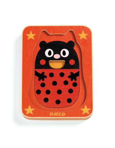 PUZZLE 3 NIVEAUX - MAX & CO - FSC WOOD 100%