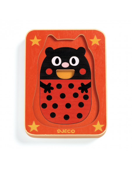 PUZZLE 3 NIVEAUX - MAX & CO - FSC WOOD 100%