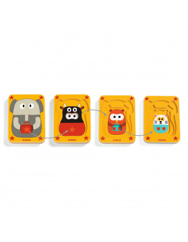 PUZZLE 3 NIVEAUX - LEO & CO - FSC WOOD 100%