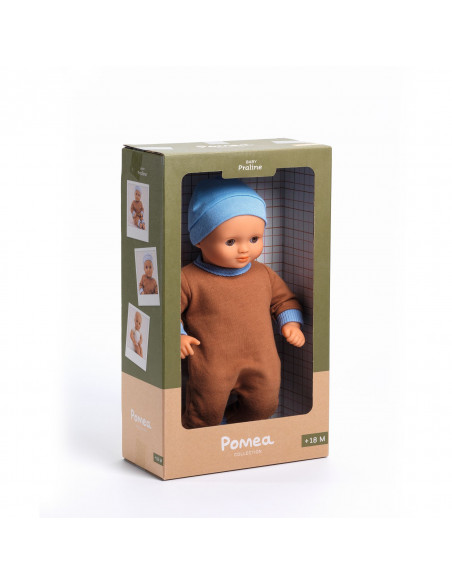 POUPON 32CM HABILLE - BABY PRALINE