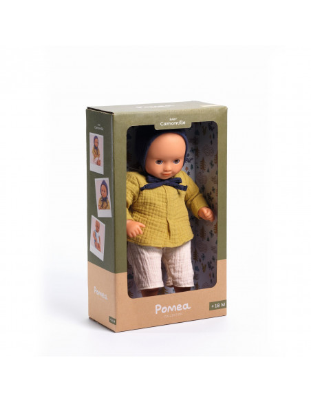 POUPON 32CM HABILLE - BABY CAMOMILLE