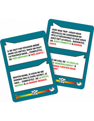 Top Ten - Jeu de société coopératif d'ambiance par Cocktail Games