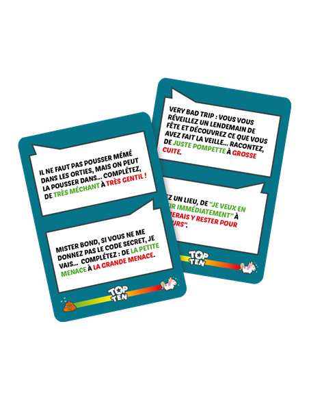 Top Ten - Jeu de société coopératif d'ambiance par Cocktail Games