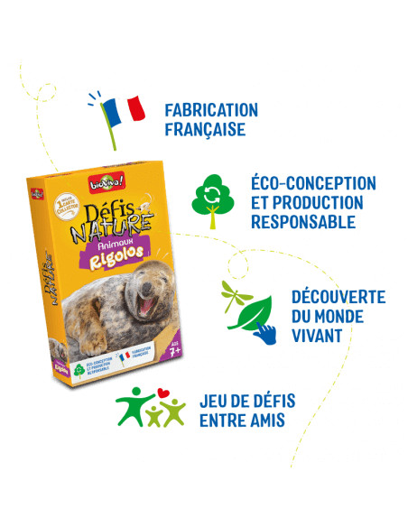 Défis Nature - Animaux rigolos