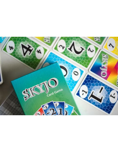 Guide de jeu Skyjo - Illustration des règles et exemples de disposition des cartes