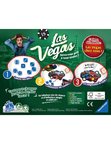 Las Vegas - Jeu de dés et stratégie Ravensburger