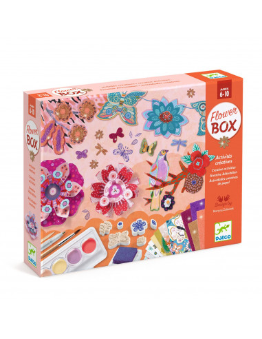 Coffret multi-activité le jardin des fleur