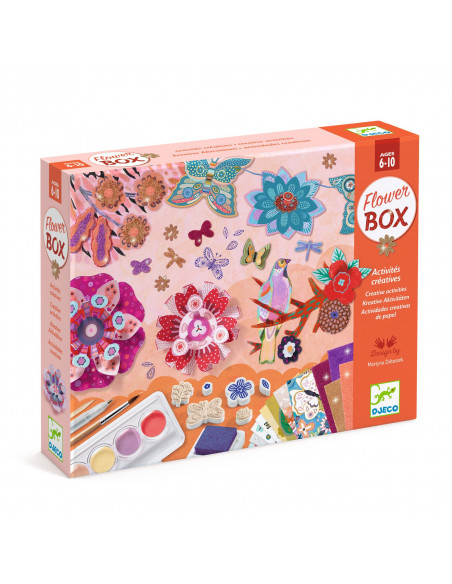Coffret multi-activité le jardin des fleur