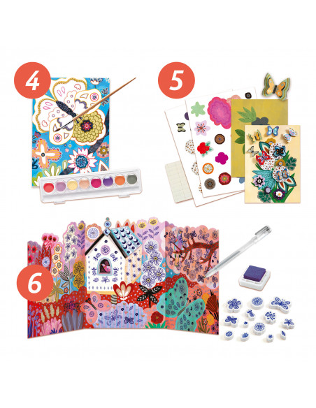 Coffret multi-activité le jardin des fleur