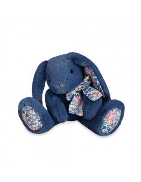 Histoire d'ours - copain calin - lapin bleu 25 cm