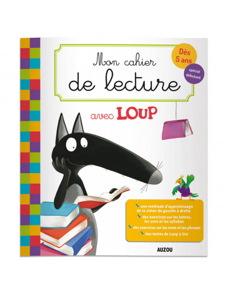 Mon cahier de lecture avec loup