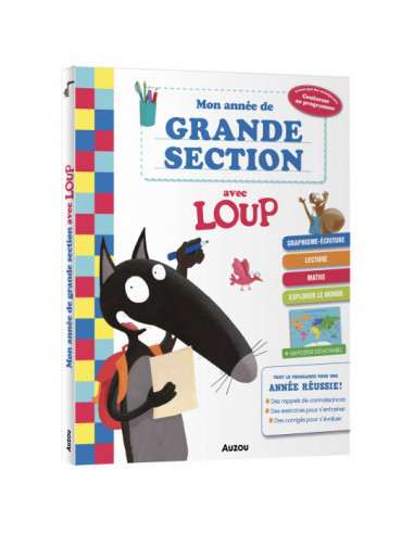 MON ANNEE DE GS AVEC LOUP - CAHIER DE SOUTIEN TOUT LE PROGRA