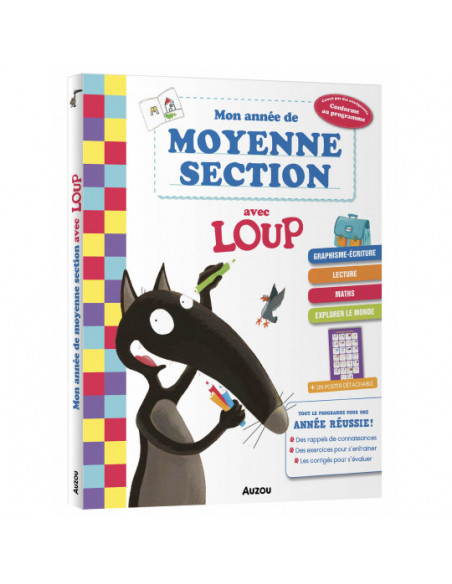 MON ANNEE DE MS AVEC LOUP - CAHIER DE SOUTIEN TOUT LE PROGRA
