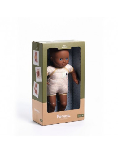 POUPON 32 CM BODY - BABY YELLOW