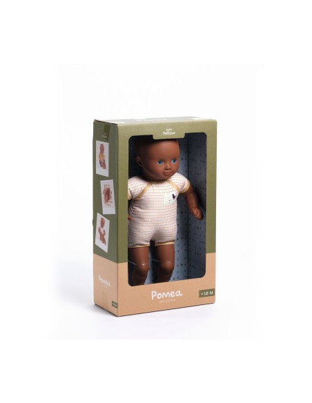 POUPON 32 CM BODY - BABY YELLOW
