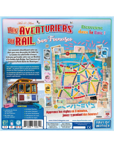 LES AVENTURIERS DU RAIL : SAN FRANCISCO